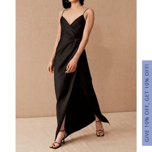 BHLDN Freya Satin Charmeuse Dress